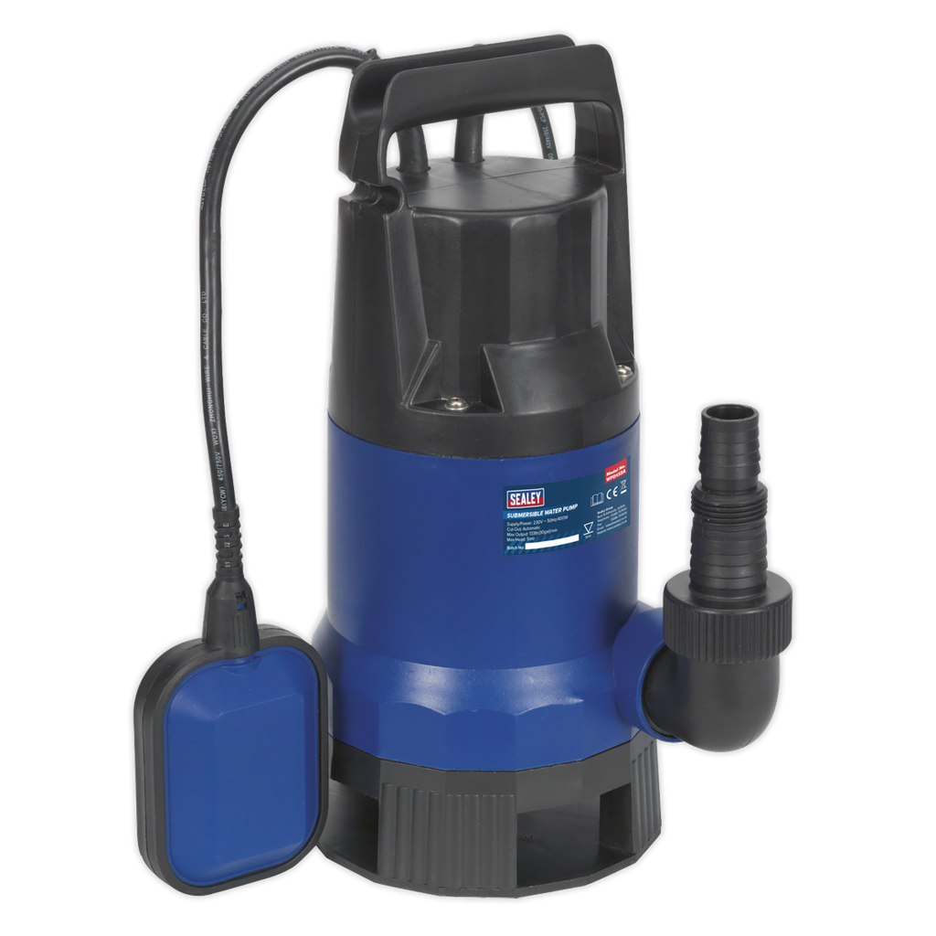 Sealey Submersible Dirty Water Pump Automatic 133L/min 230V