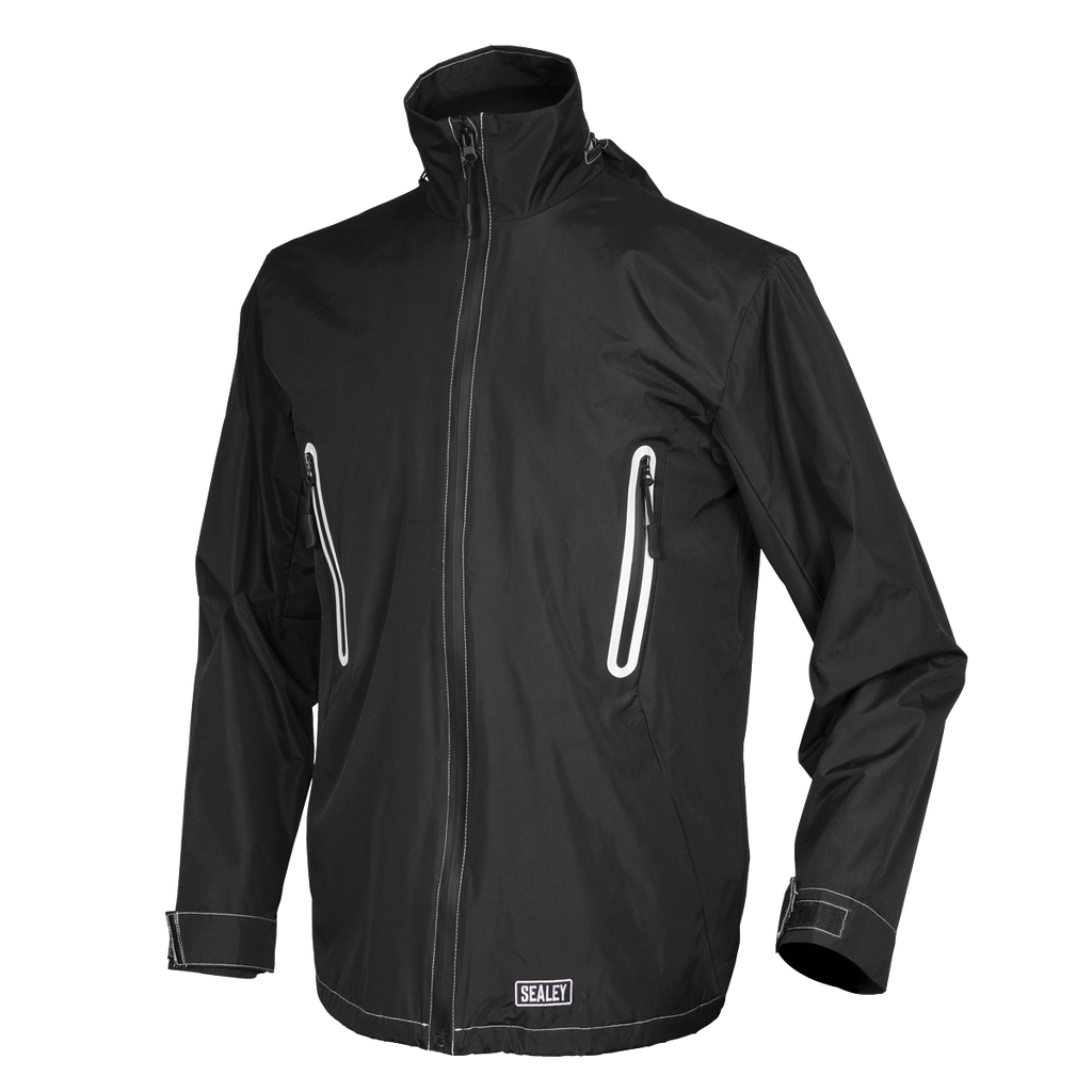 Sealey 5V Heated Rain Jacket - Medium