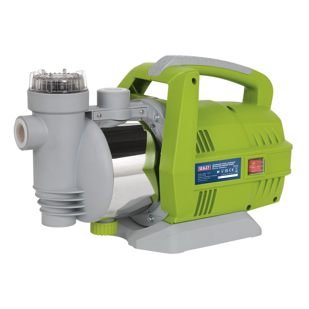 Surface Mounting Water Pump Stainless Steel 55L/min 230V