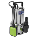 Sealey Submersible Stainless Water Pump Automatic Dirty Water 22