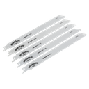 Sealey Reciprocating Saw Blade for Metal 150mm 18tpi - Pack of 5
