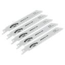 Sealey Worksafe® Reciprocating Saw Blade 150mm 10tpi - Pack of 5