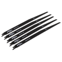 Sealey Reciprocating Saw Blade 300mm 6tpi - Pack of 5