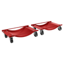 Sealey Wheel Dolly Set 454kg Capacity