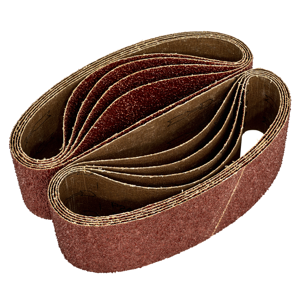 Sealey Worksafe® 75 x 533mm Sanding Belt 24Grit - Pack of 5