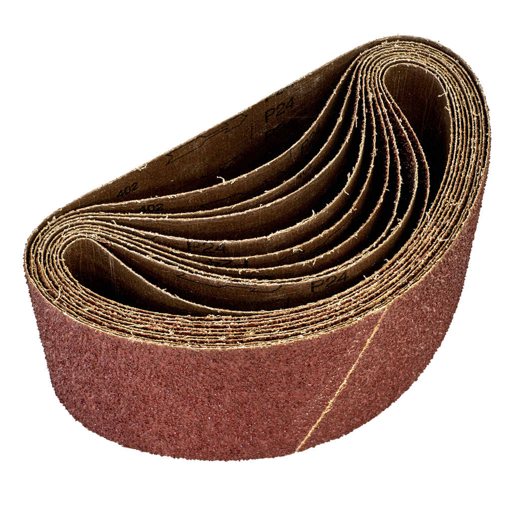 Worksafe® 100 x 620mm Sanding Belt 24Grit - Pack of 5