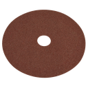 Sealey Worksafe® 115mm Fibre Backed Sanding Disc 40Grit - Pack o