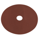 Sealey Worksafe® 115mm Fibre Backed Sanding Disc 80Grit - Pack o