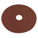 Sealey Worksafe® 125mm Fibre Backed Sanding Disc 80Grit - Pack o
