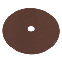 Sealey Worksafe® 175mm Fibre Backed Sanding Disc 120Grit - Pack 