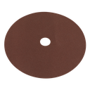 Sealey Worksafe® 175mm Fibre Backed Sanding Disc 80Grit - Pack o
