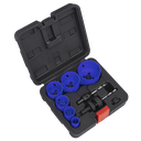 Sealey Electrician's Hole Saw Kit 9pc