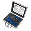 Sealey Plumber's Hole Saw Kit 9pc