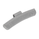 Sealey Plastic Coated Zinc Plated Hammer-On Wheel Weight for Alloy Wheels 35g - Pack of 50