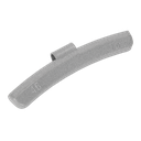 Sealey Plastic Coated Zinc Plated Hammer-On Wheel Weight for Alloy Wheels 45g - Pack of 50