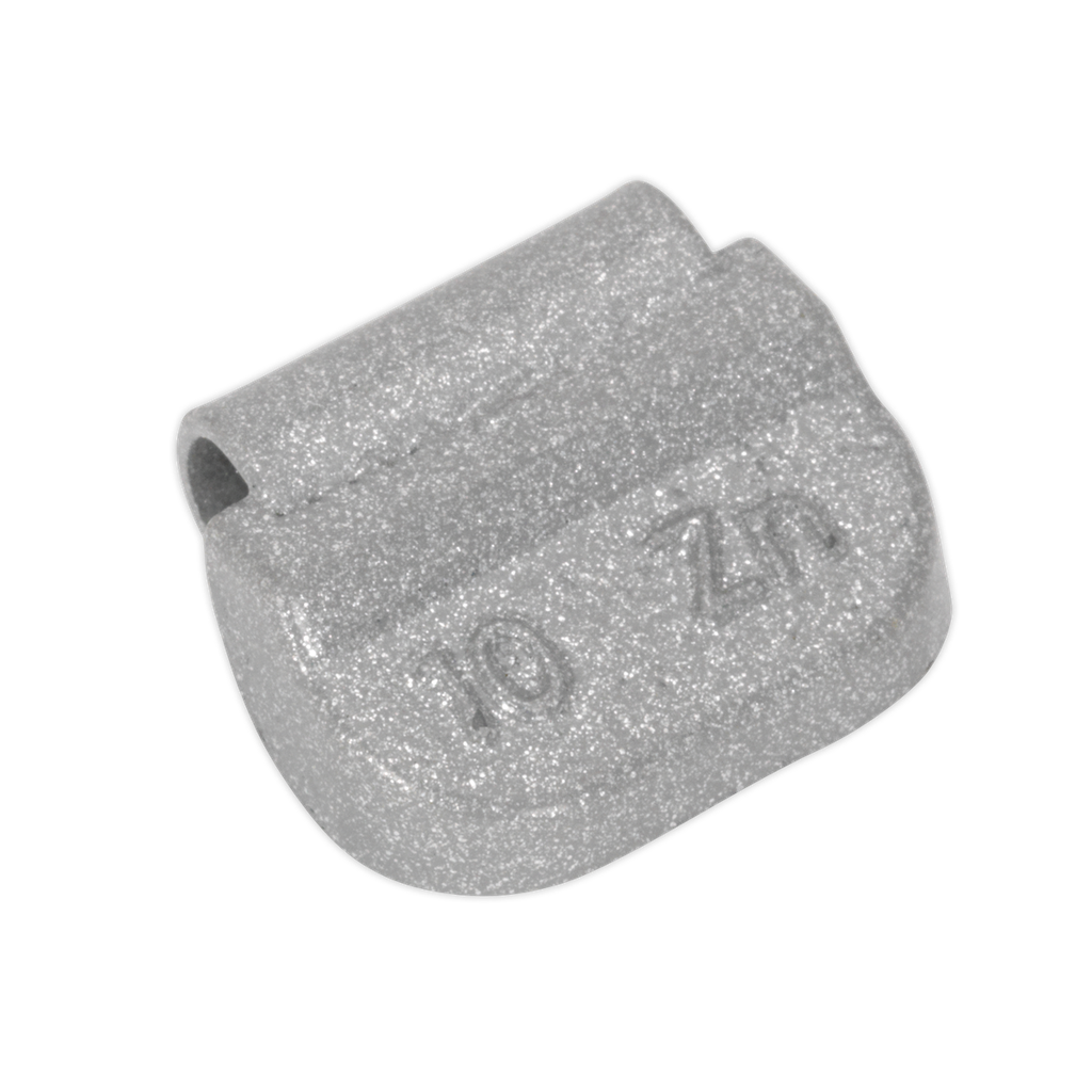 Sealey Zinc Plated Hammer-On Wheel Weight for Steel Wheels 10g -