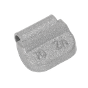 Sealey Zinc Plated Hammer-On Wheel Weight for Steel Wheels 10g -