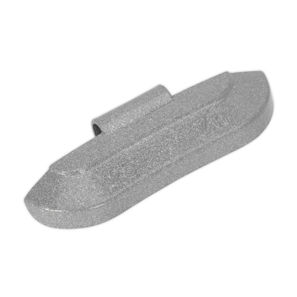 Sealey Zinc Plated Hammer-On Wheel Weight for Steel Wheels 25g - Pack of 100