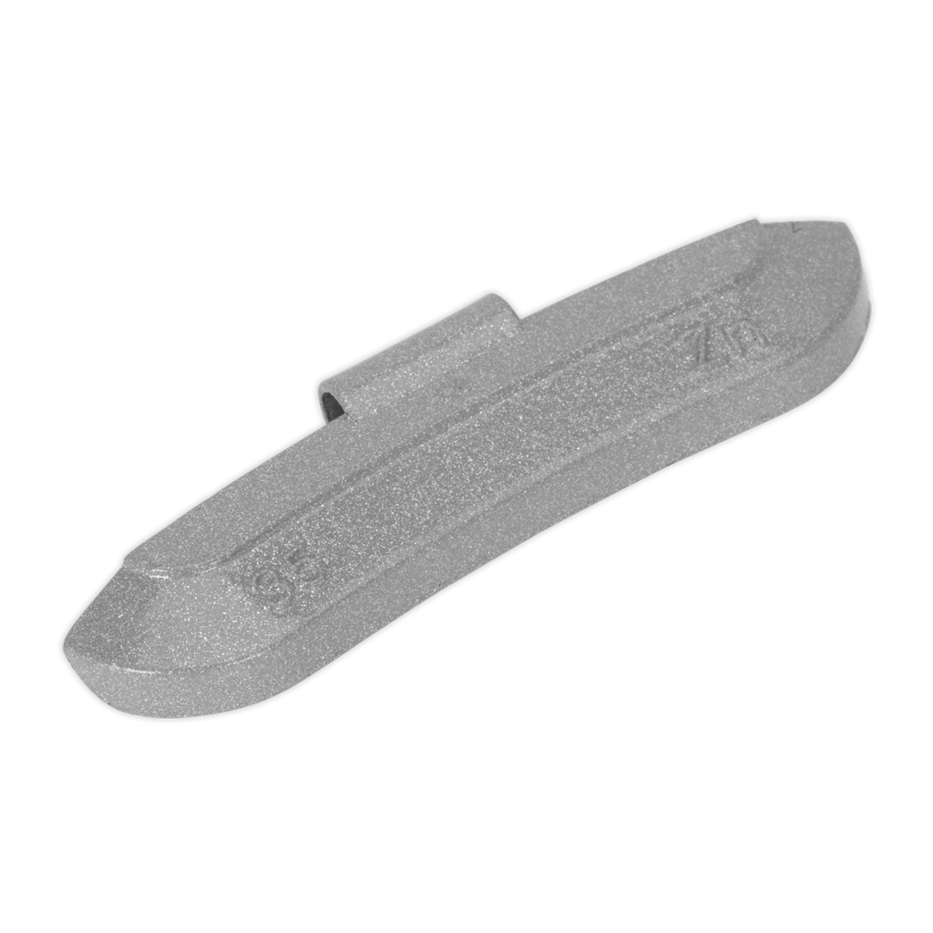 Sealey Zinc Plated Hammer-On Wheel Weight for Steel Wheels 35g - Pack of 50