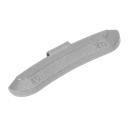 Sealey Zinc Plated Hammer-On Wheel Weight for Steel Wheels 40g - Pack of 50