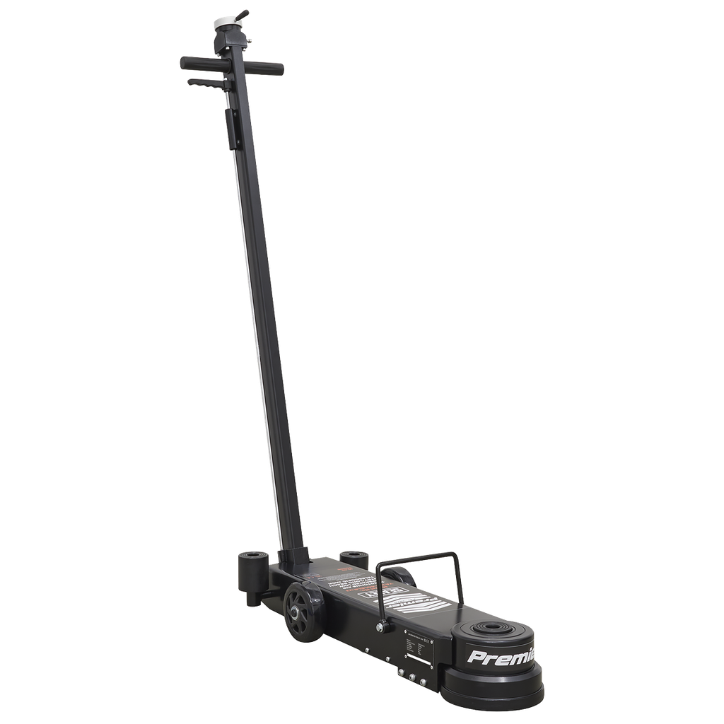 Sealey Premier Long Reach/Low Profile Air Operated Telescopic Jack 10-40 Tonne