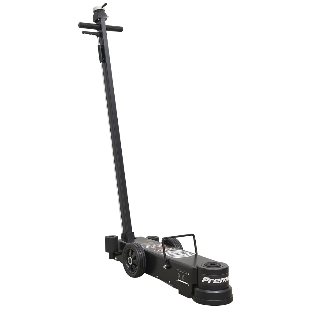 Sealey Long Reach/Low Profile Air Operated Telescopic Jack 15-30 Tonne