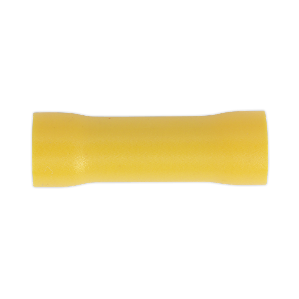 Sealey Butt Connector Terminal 5.5mm, Yellow - Pack of 100