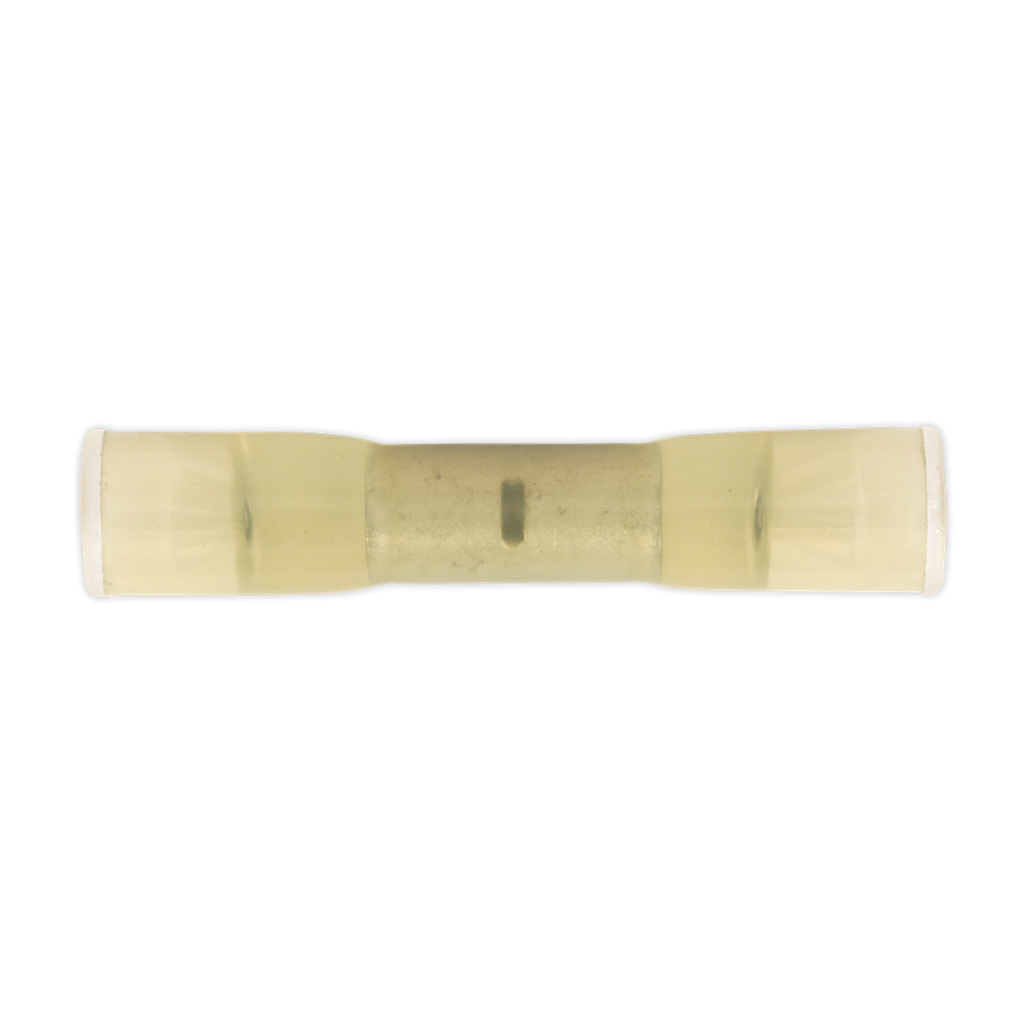 Sealey Cold Seal Butt Connector 5.9mm, Yellow - Pack of 10