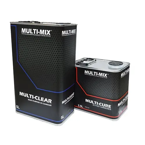 Multi-Mix 2K MS Clearcoat 7.5L kit (Extra Fast Hardener)