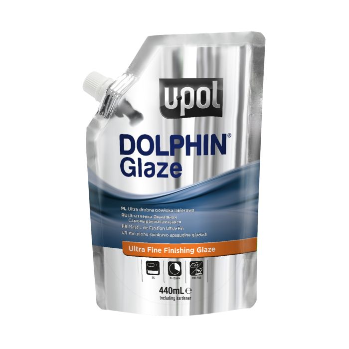 440ML BAG - DOLPHIN GLAZE ULTRA FINE FINISHING GLAZE