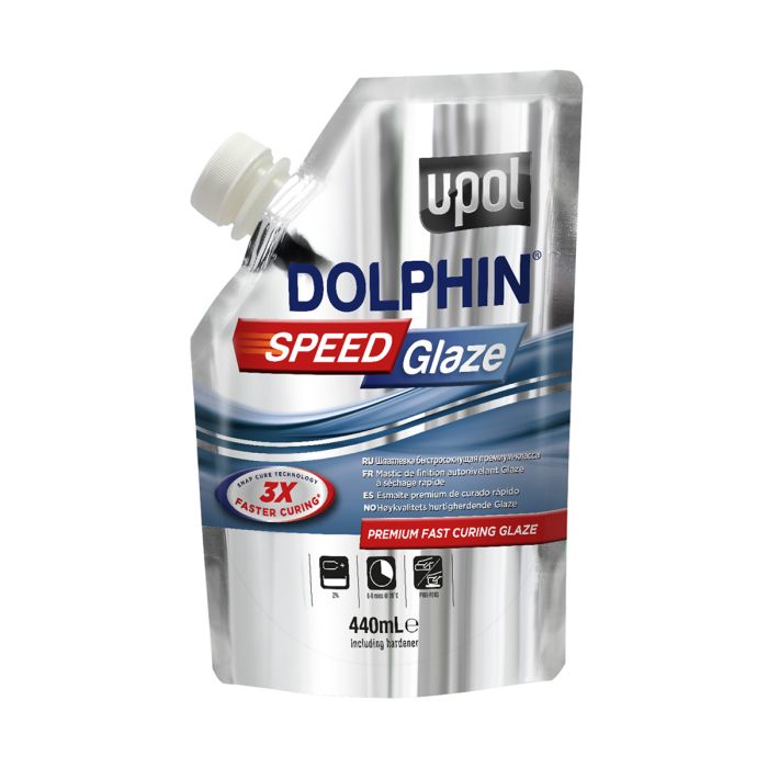 Upol 440ml Dolphin Speed Glaze (Each)