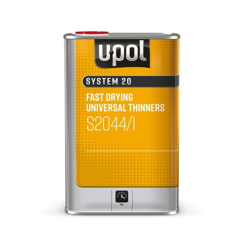 Upol S2044 Fast Drying Universal Thinner 1L Tin Clear 