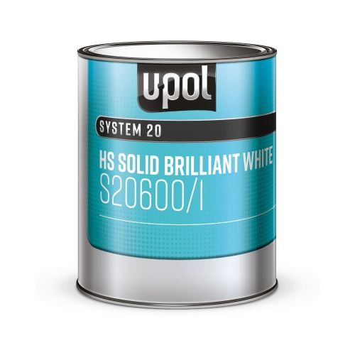 Upol S20600 Solid Colours 1L Tin Gloss Black