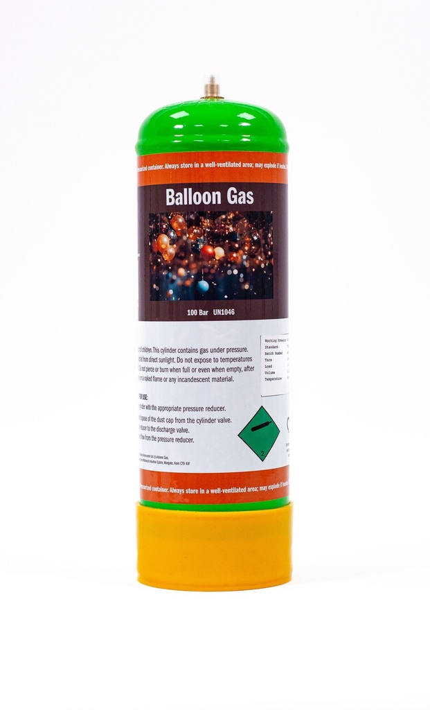 Adams Gas Disposable Helium Canister for 25 Balloons