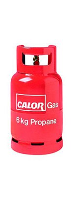 Adams Gas Calor 6KG Propane Gas Bottle First Bottle including Ga