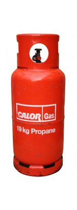 Adams Gas Calor Gas Propane 19KG First Bottle including Gas & Cy