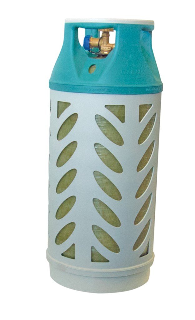 Adams Gas 14KG Gaslight, Fiberglass Forklift Gas Refill First Bottle ( COLLECTION ONLY )