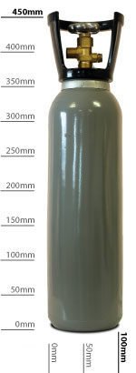 Adams Gas CO2 for Air Brush Tattoos, 3.15kg Refill - Empty for F
