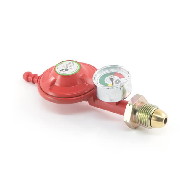 Adams Gas 23143, 37mbar PROPANE REGULATOR WITH PRESSURE GAUGE