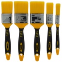 Coral Zero-Loss Paint Brushes with No Loss of Bristle Paintbrush
