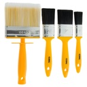 Coral Essentials Paint Brushes with a Block Brush and Flat Paint