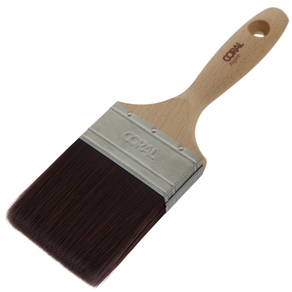 Coral Aspire 3" Flat Paint Brush with Straight Cut