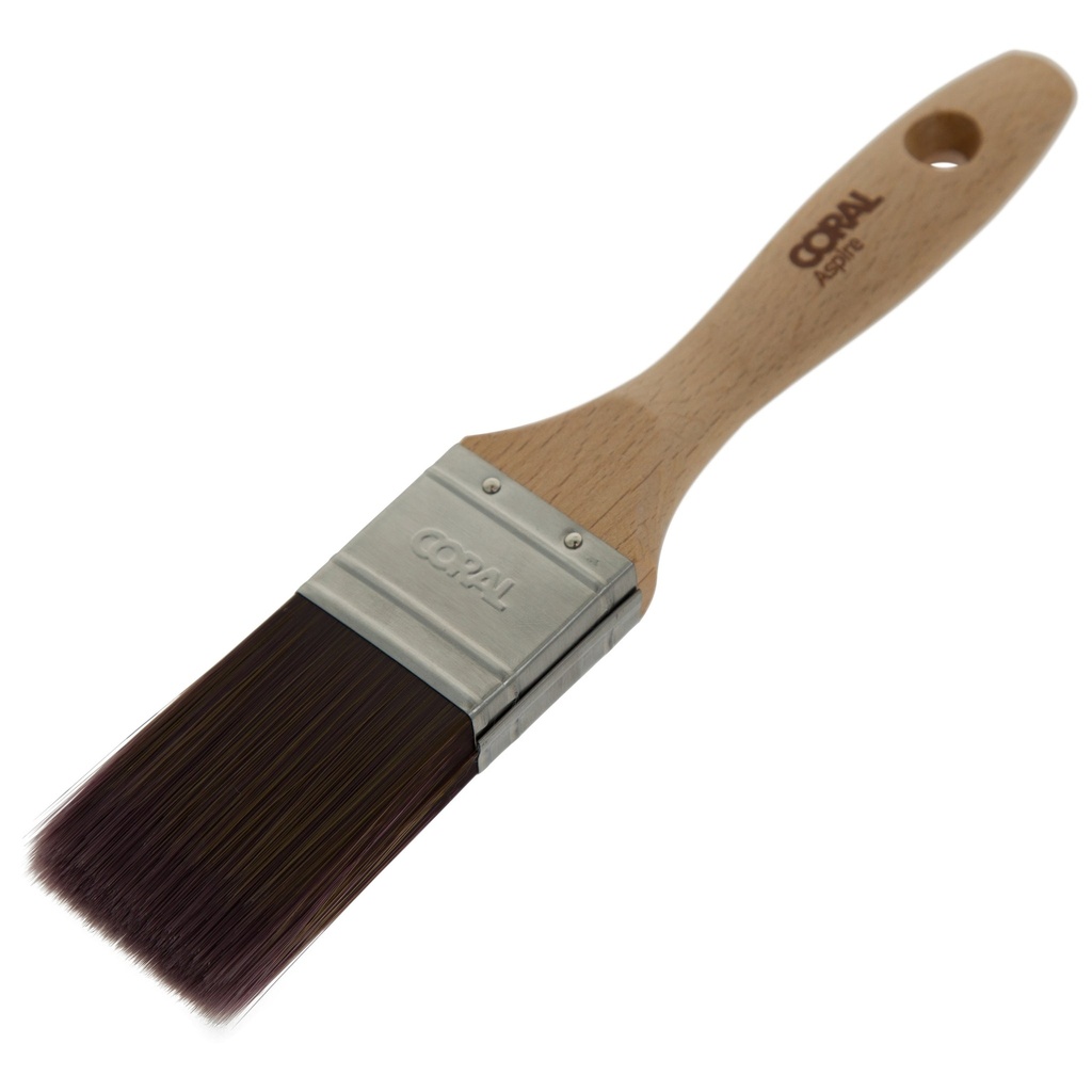 Coral Aspire 1.5" Flat Paint Brush with Straight Cut