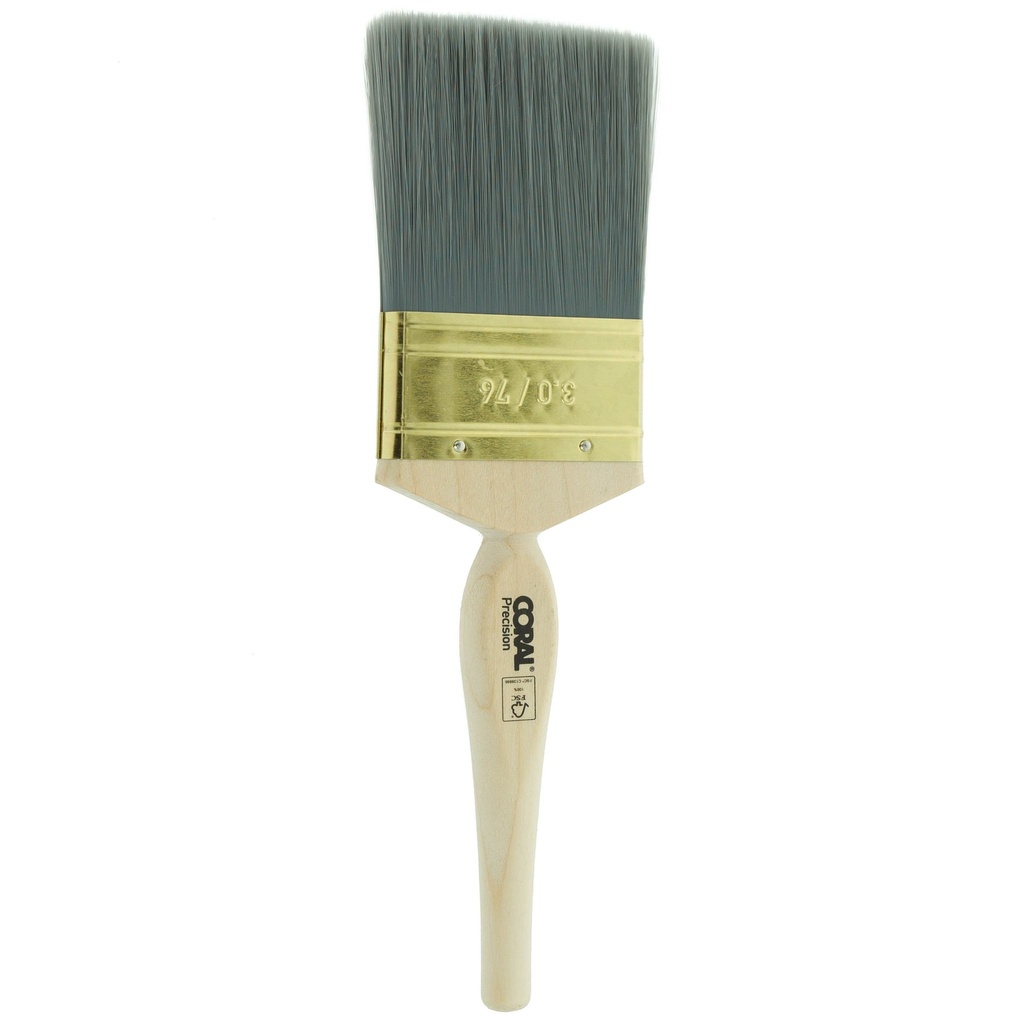 Coral Precision Paint Brush with Platinum Easy Clean Filaments 3
