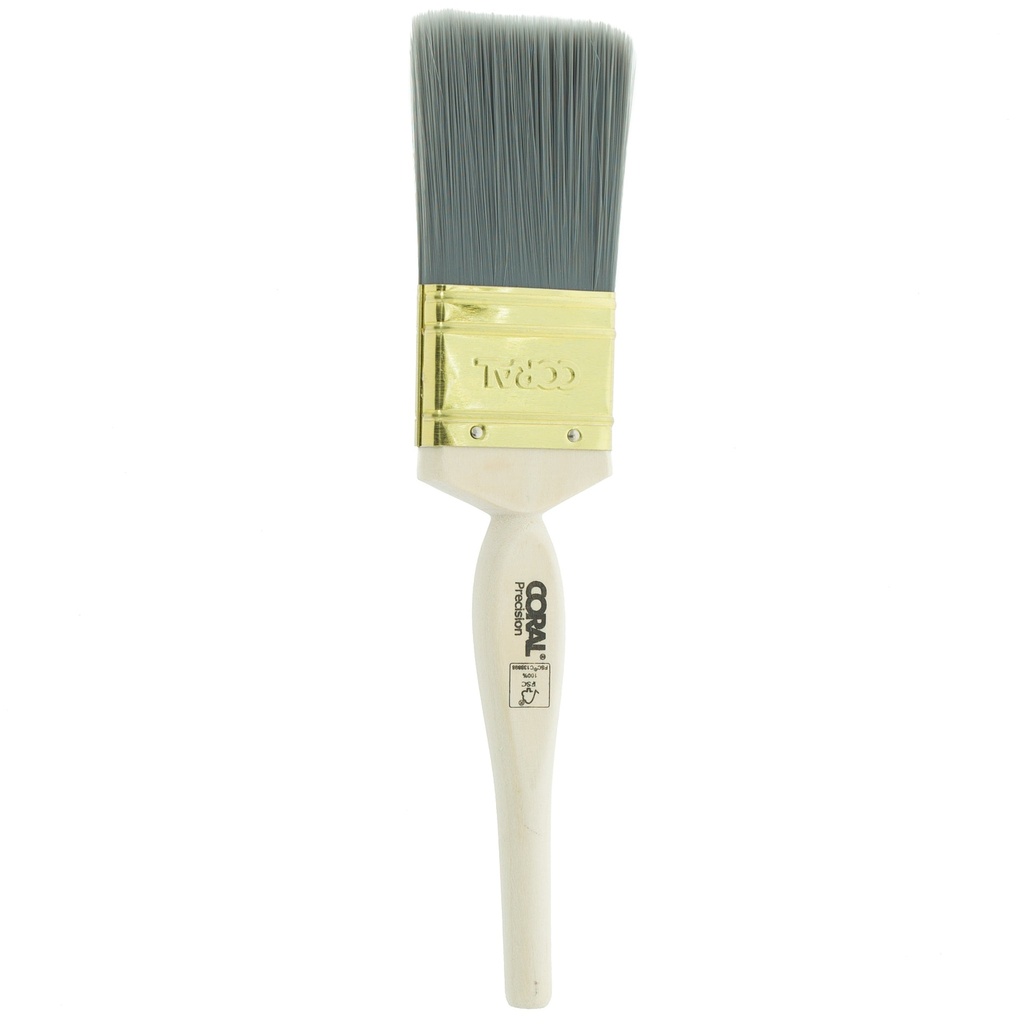 Coral Precision Paint Brush with Platinum Easy Clean Filaments 2