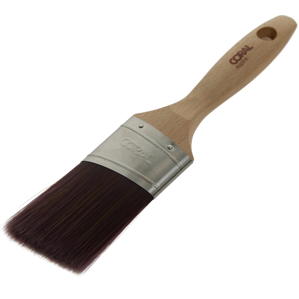 Coral Aspire 2" Oval Paint Brush with Angled Cut