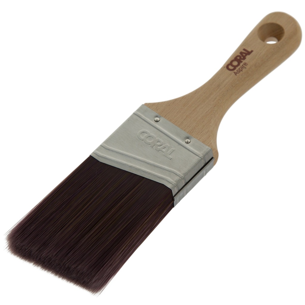 Coral Aspire 2" Flat Paint Brush with Angled Cut Stubby Handle