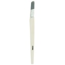 Coral Precision Angled Lining Fitch Paint Brush with Platinum Ea