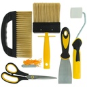 Coral Task Partner Wallpaper Kit with Paste Smoothing Brush and 