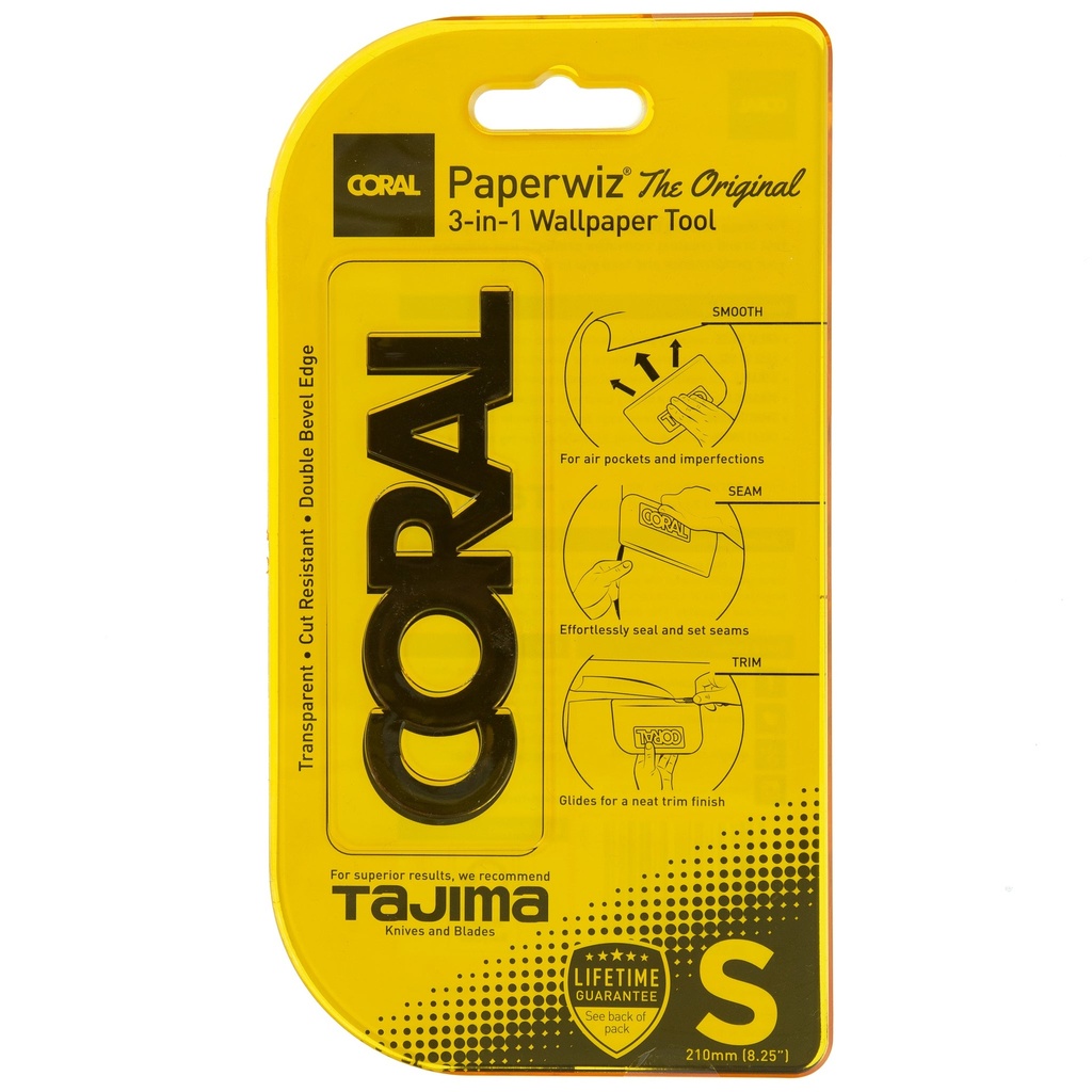 Coral Paperwiz Original 3-in-1 Wallpaper Tool for Paper-Hanging 